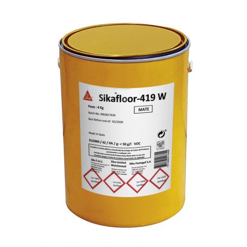 Sikafloor-419W matt 4 KG Cubo